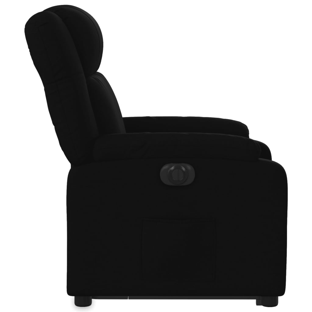Fauteuil inclinable électrique noir tissu - XIOS