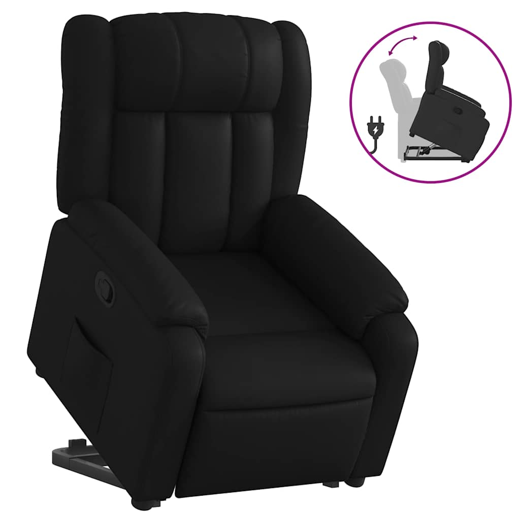 Fauteuil inclinable Noir Similicuir - XIOS