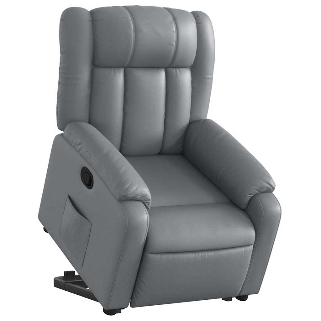 Fauteuil inclinable Gris Similicuir - XIOS