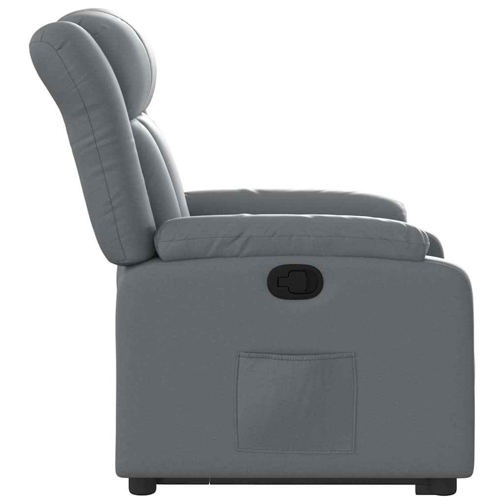 Fauteuil inclinable Gris Similicuir - XIOS