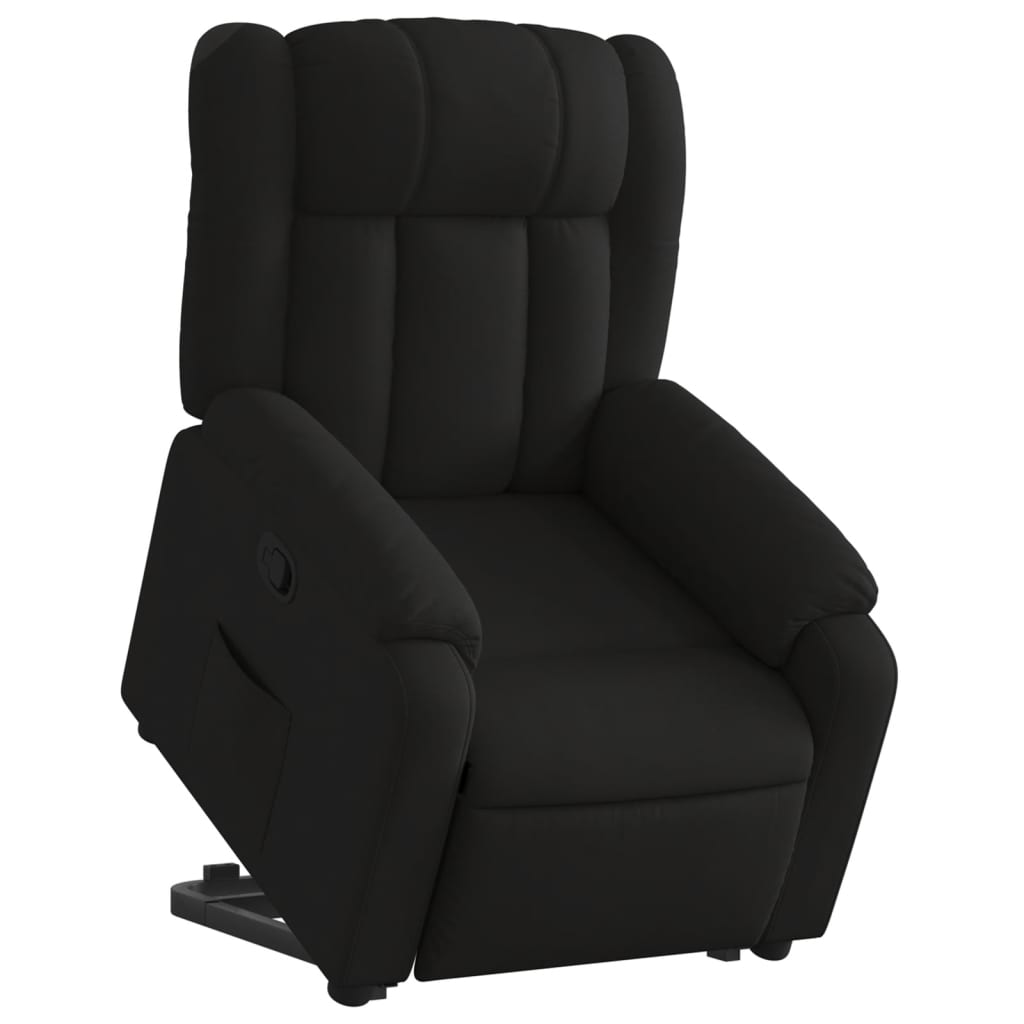 Fauteuil inclinable noir tissu - XIOS