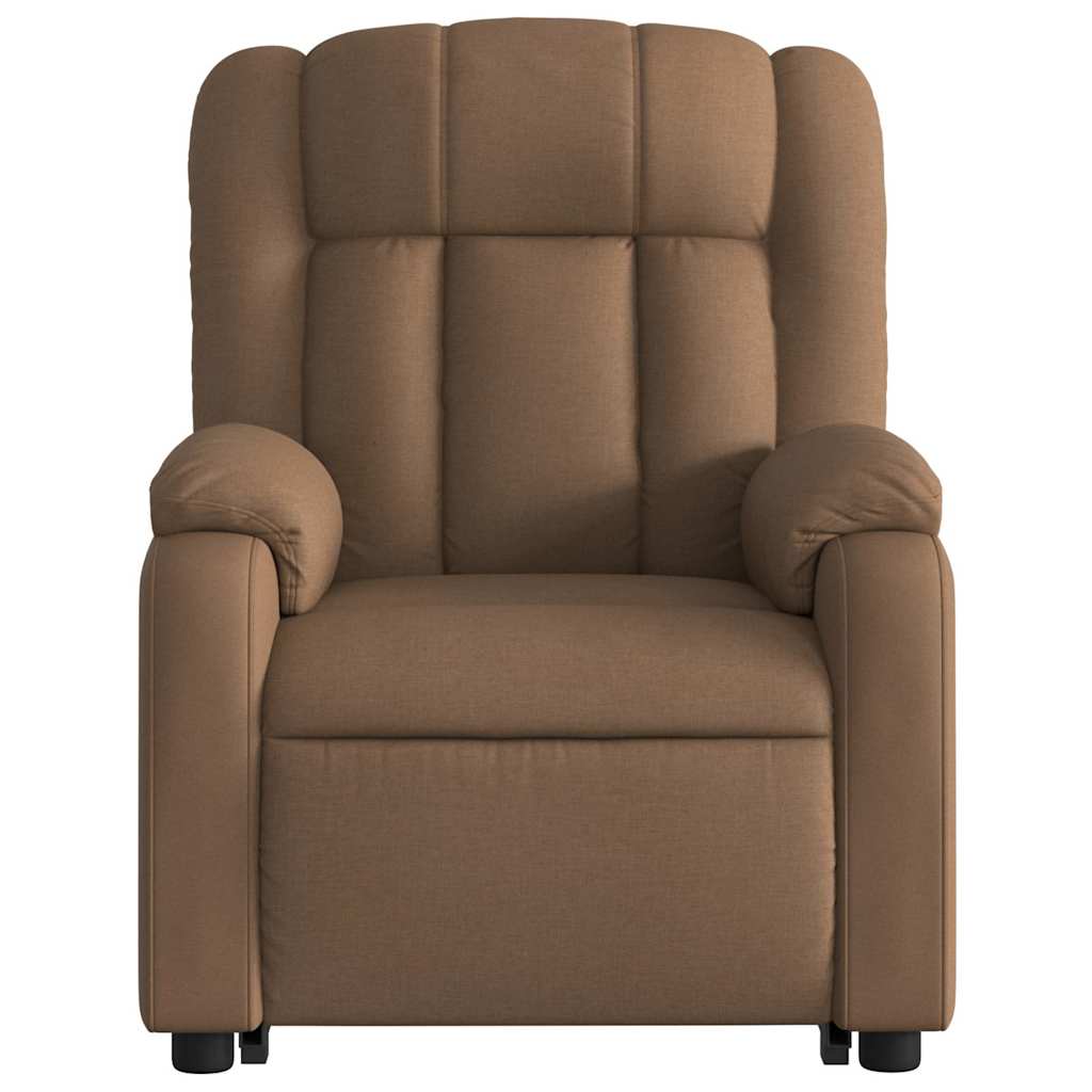 Fauteuil inclinable Marron Tissu - XIOS