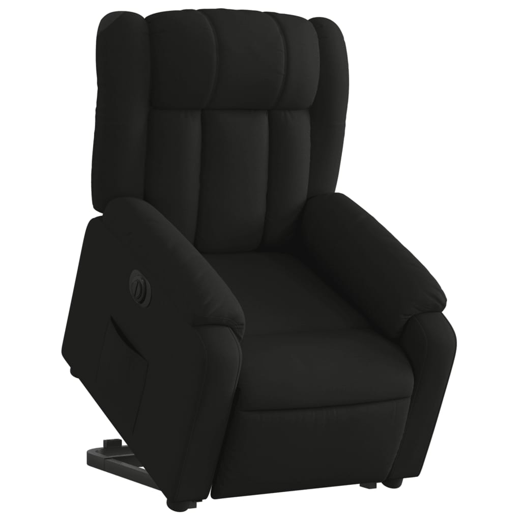 Fauteuil inclinable électrique noir tissu - XIOS