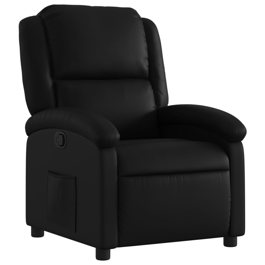 Fauteuil inclinable noir similicuir - XIOS