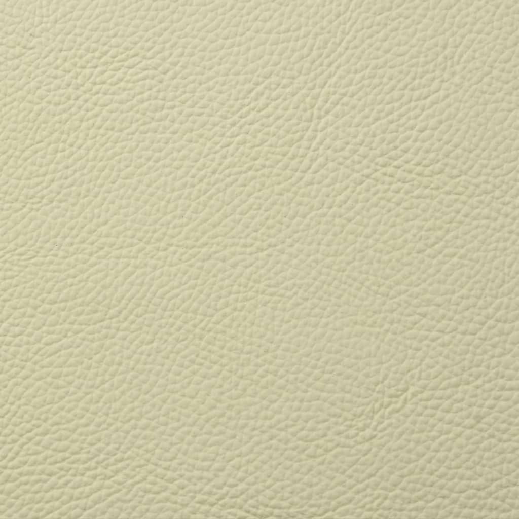 Fauteuil de massage inclinable crème cuir véritable - XIOS