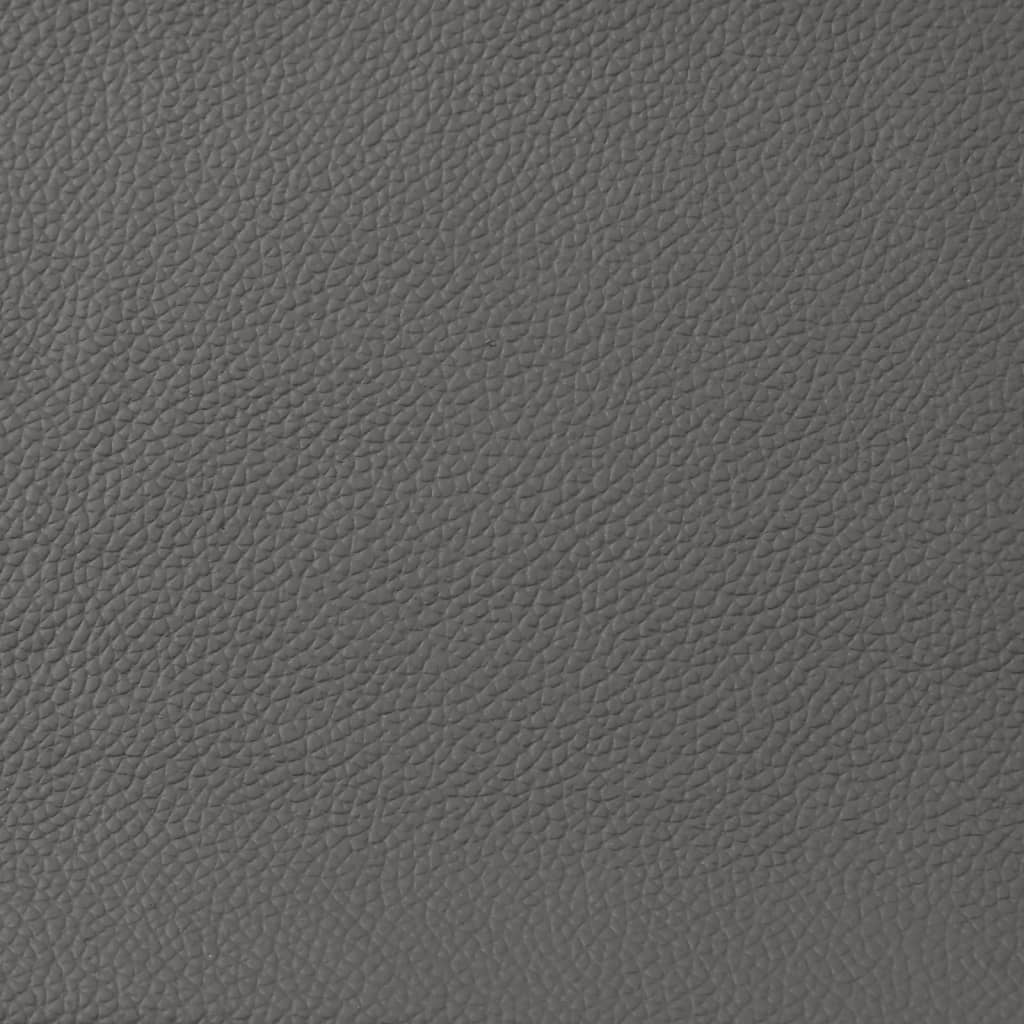 Fauteuil de massage inclinable gris cuir véritable - XIOS