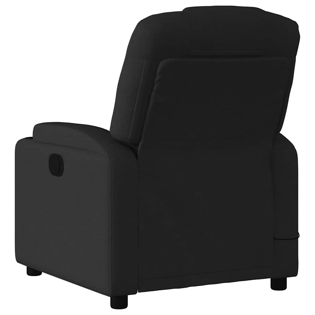Fauteuil inclinable de massage en tissu noir - XIOS
