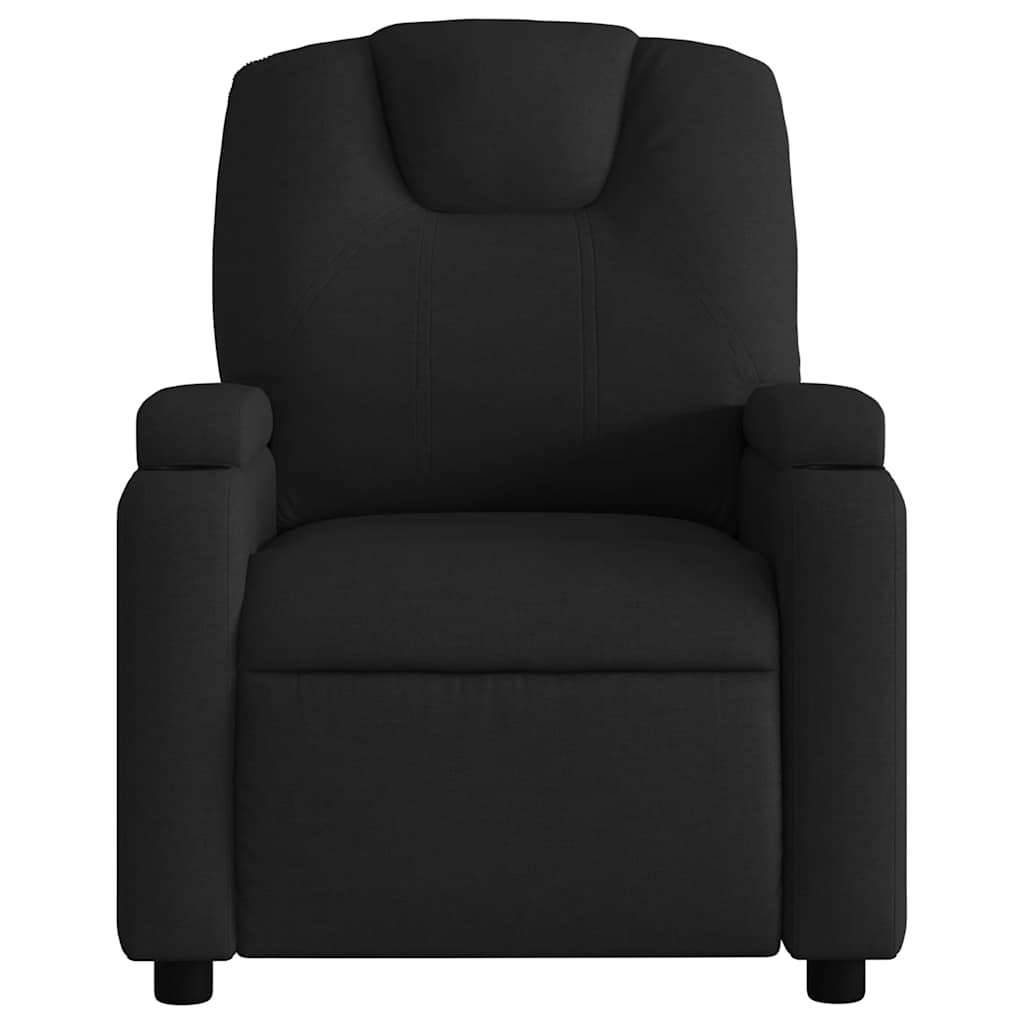 Fauteuil inclinable de massage en tissu noir - XIOS