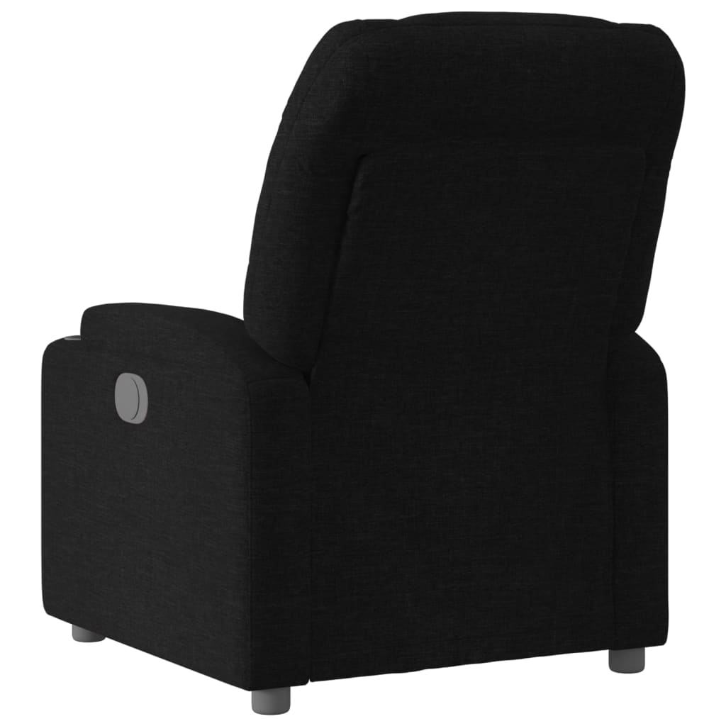 Fauteuil inclinable en tissu noir - XIOS