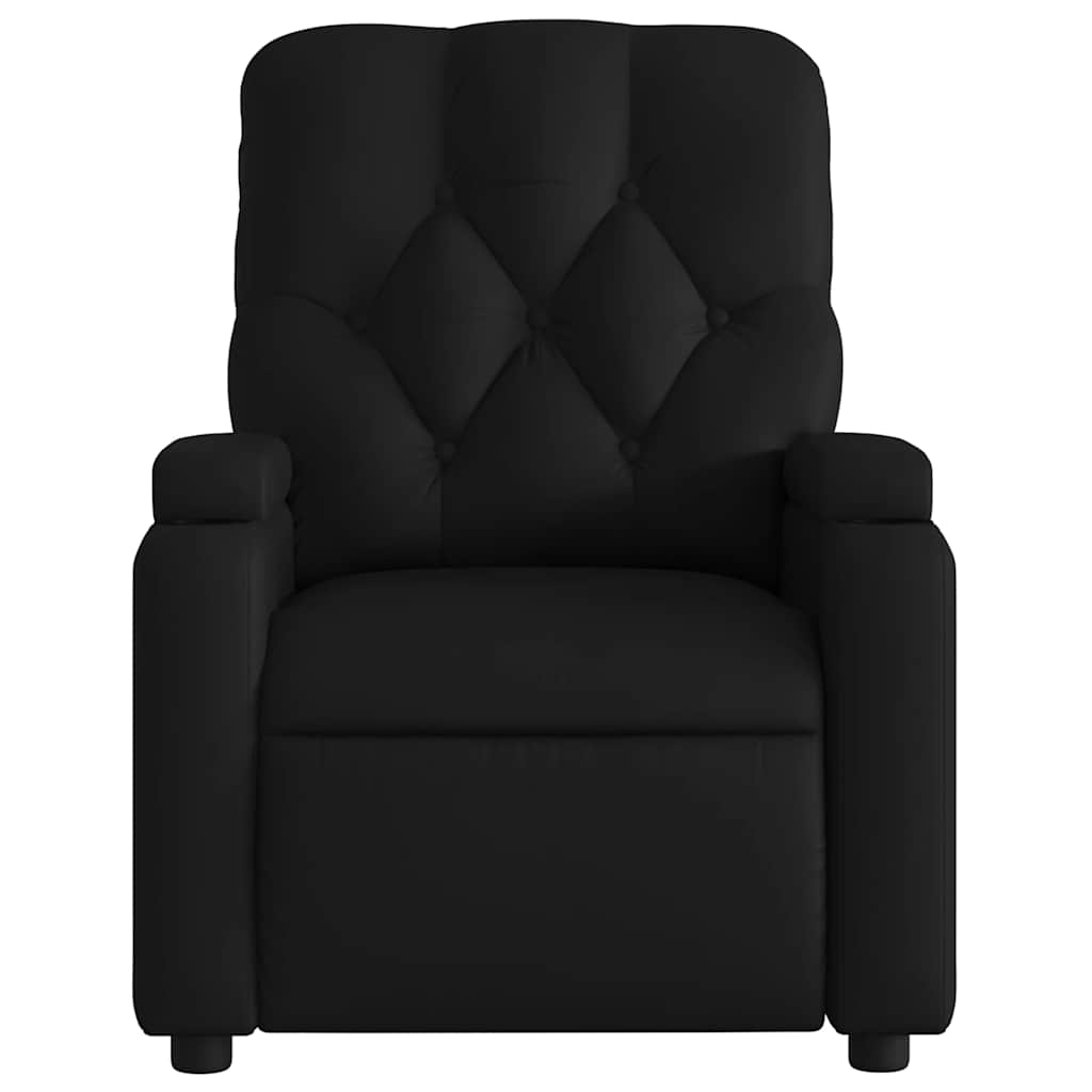 Fauteuil de massage inclinable noir similicuir - XIOS