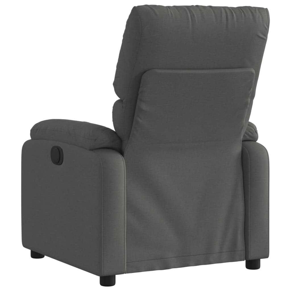 Fauteuil inclinable en tissu gris foncé - XIOS