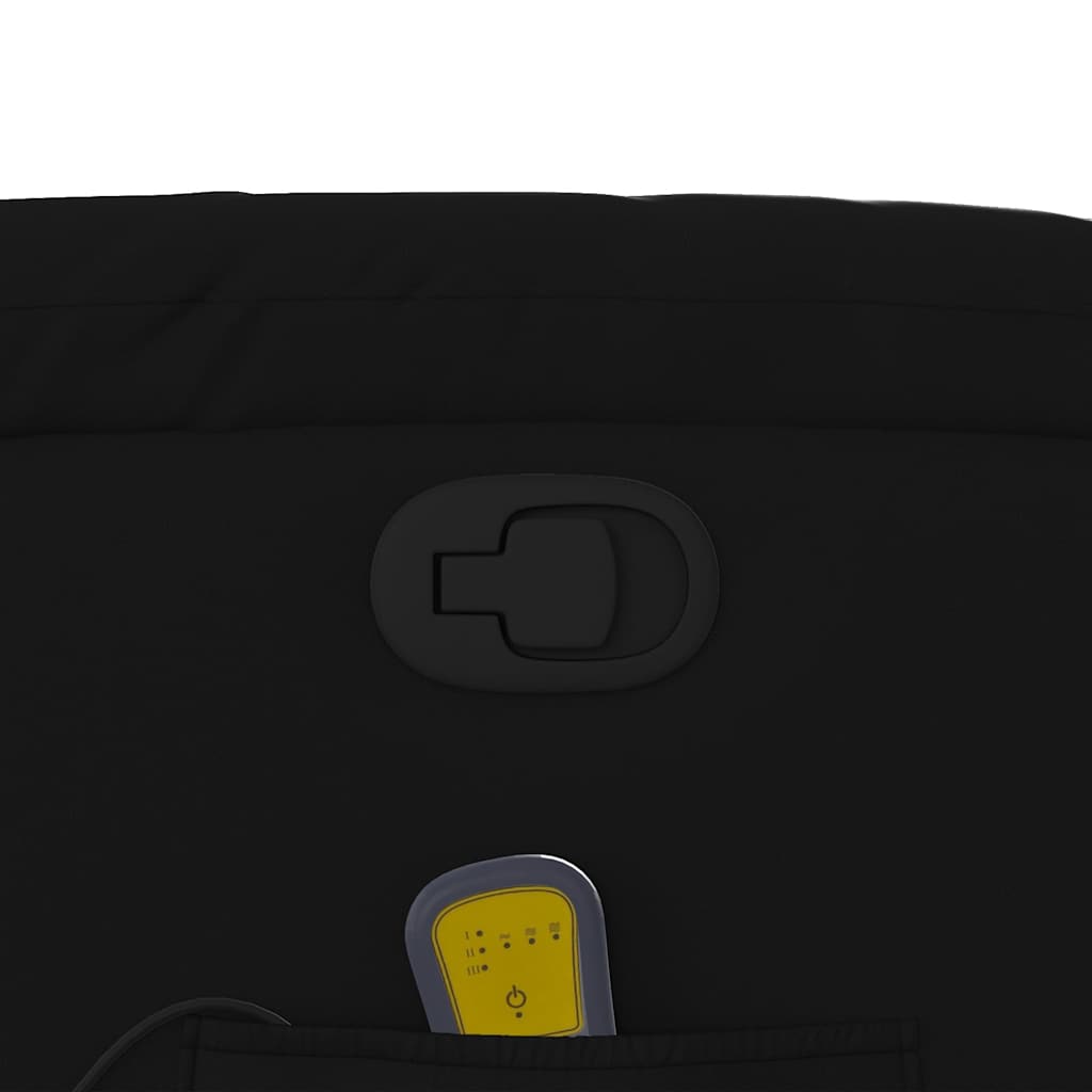 Fauteuil de massage inclinable noir similicuir - XIOS