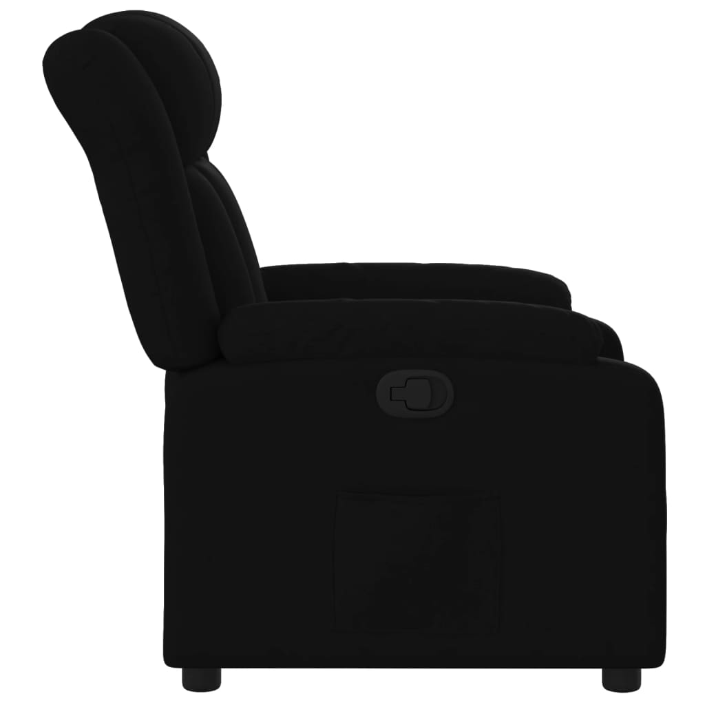 Fauteuil inclinable en tissu noir - XIOS
