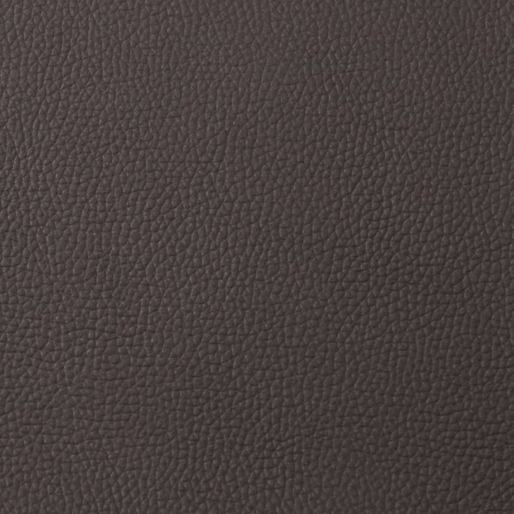 Fauteuil inclinable marron foncé cuir véritable - XIOS