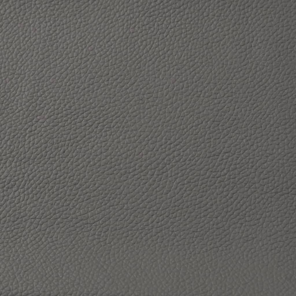 Fauteuil de massage inclinable gris cuir véritable - XIOS