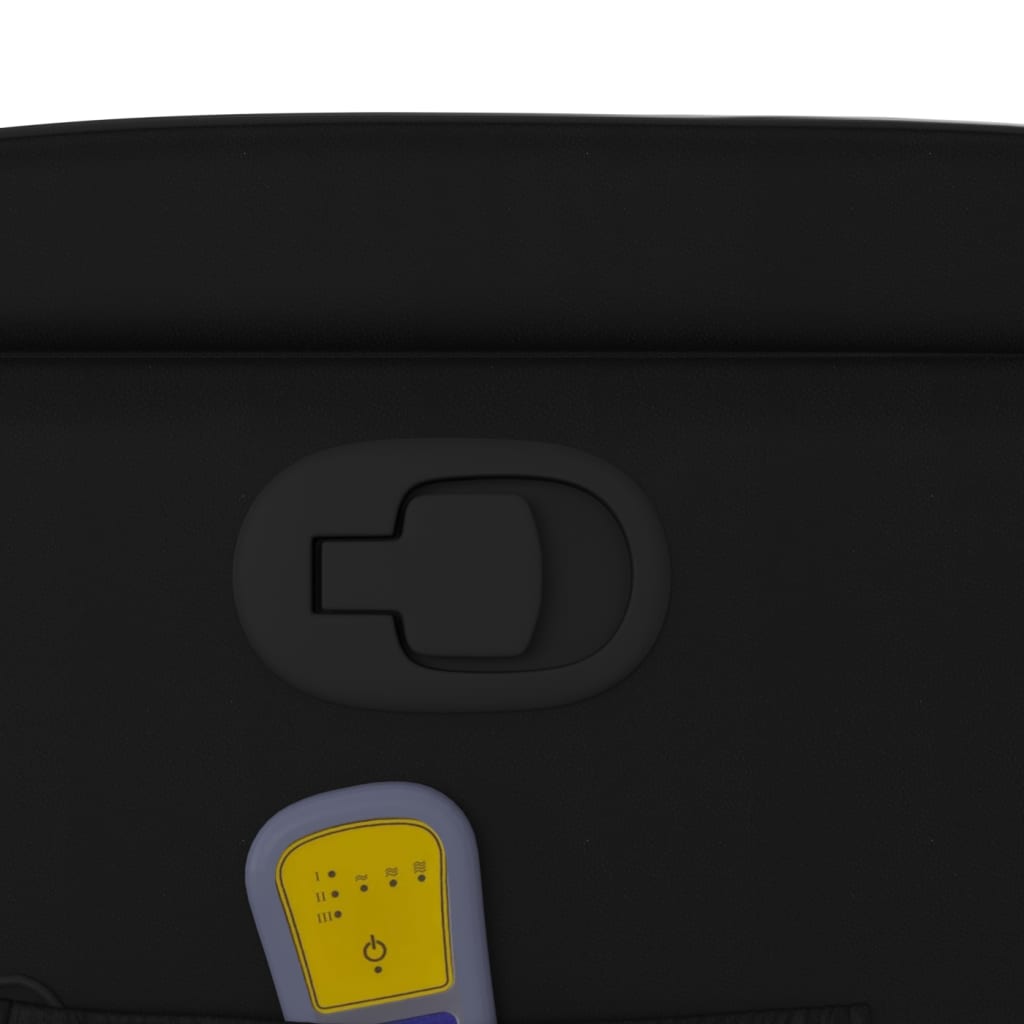 Fauteuil de massage inclinable noir similicuir - XIOS