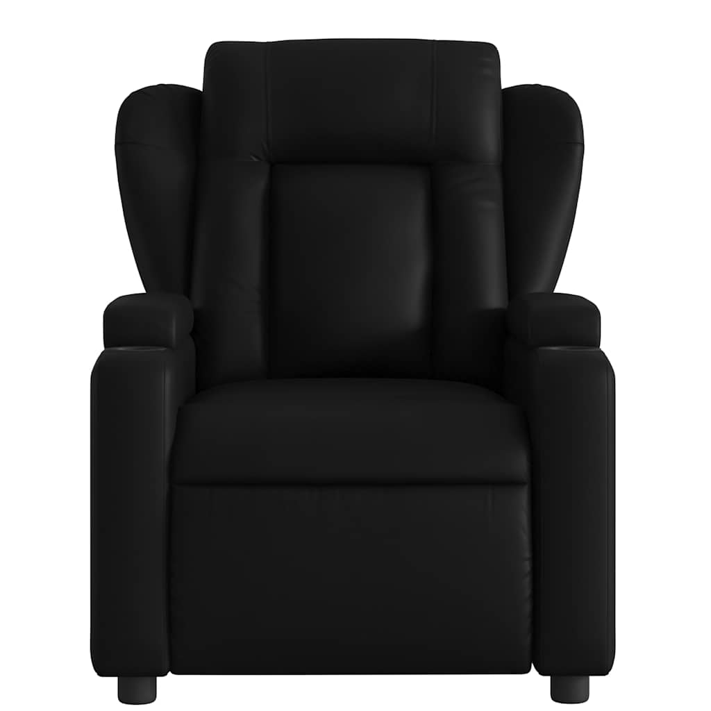 Fauteuil de massage inclinable noir similicuir - XIOS