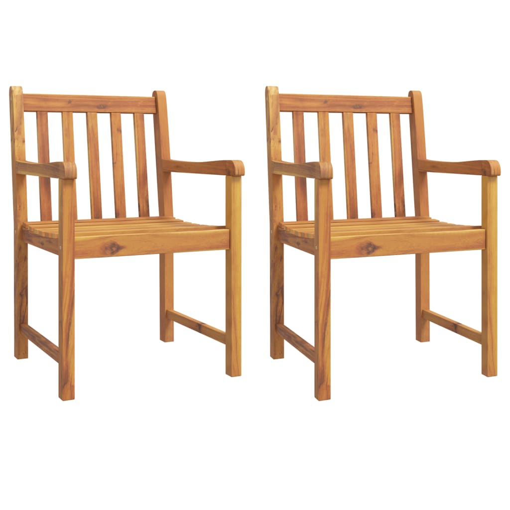 Ensemble à manger de jardin 3 pcs Bois d'acacia solide