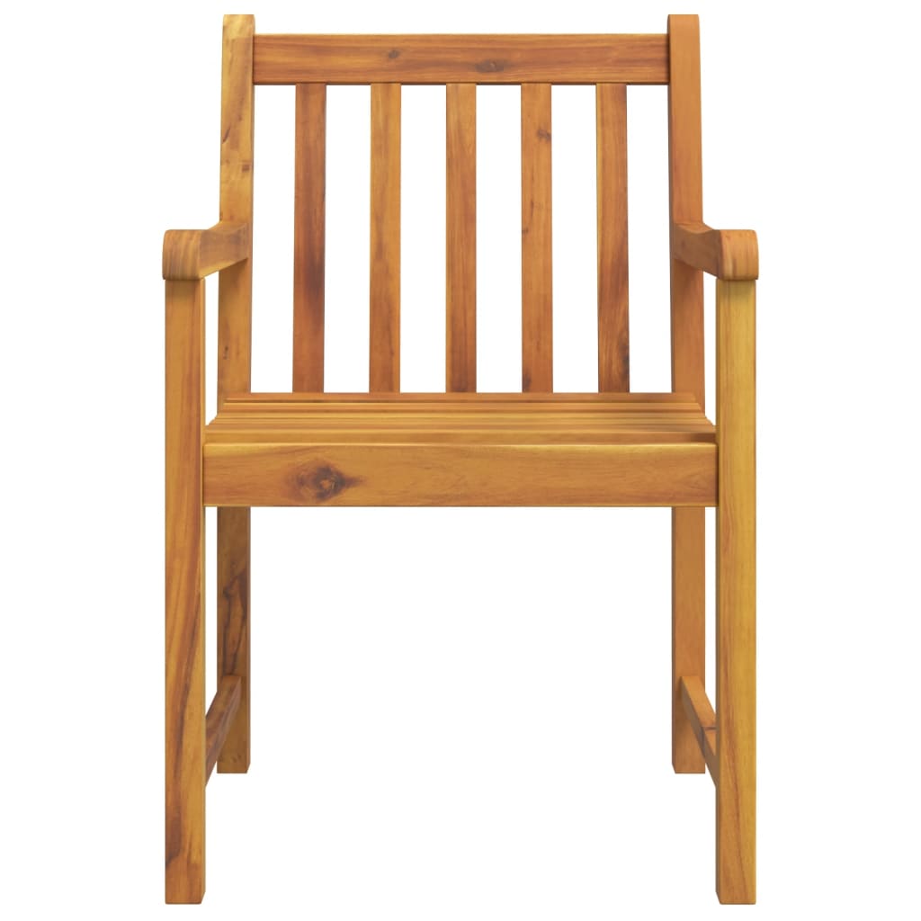 Ensemble à manger de jardin 7 pcs Bois d'acacia solide