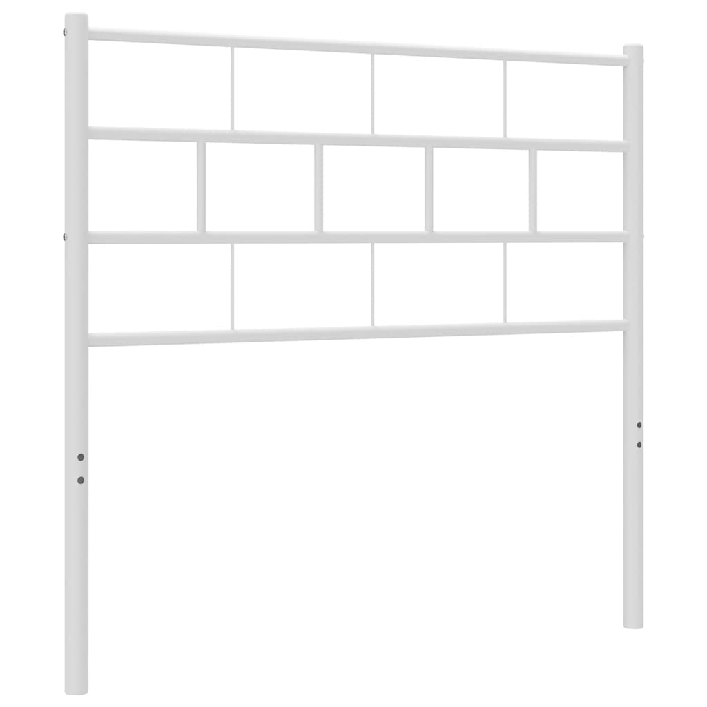 Tête de lit métal blanc 100 cm - XIOS