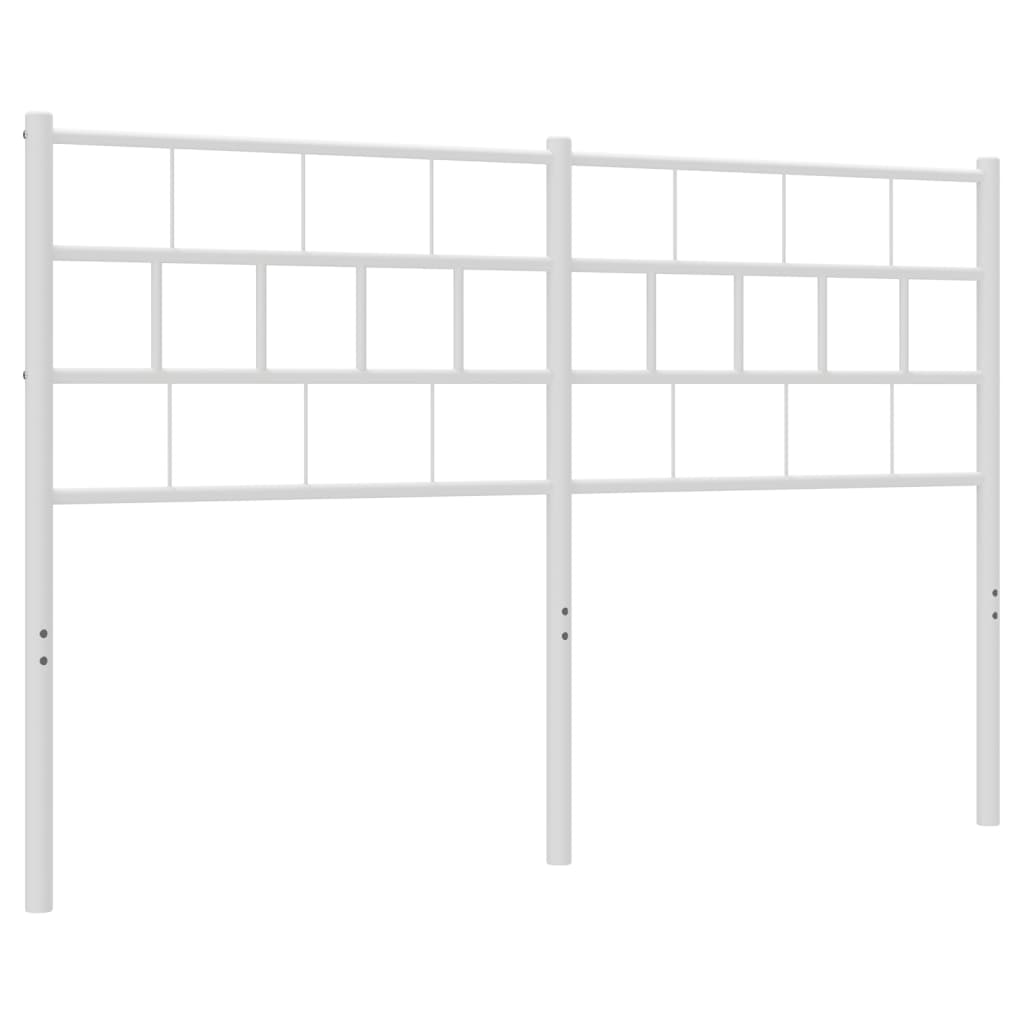 Tête de lit métal blanc 120 cm - XIOS