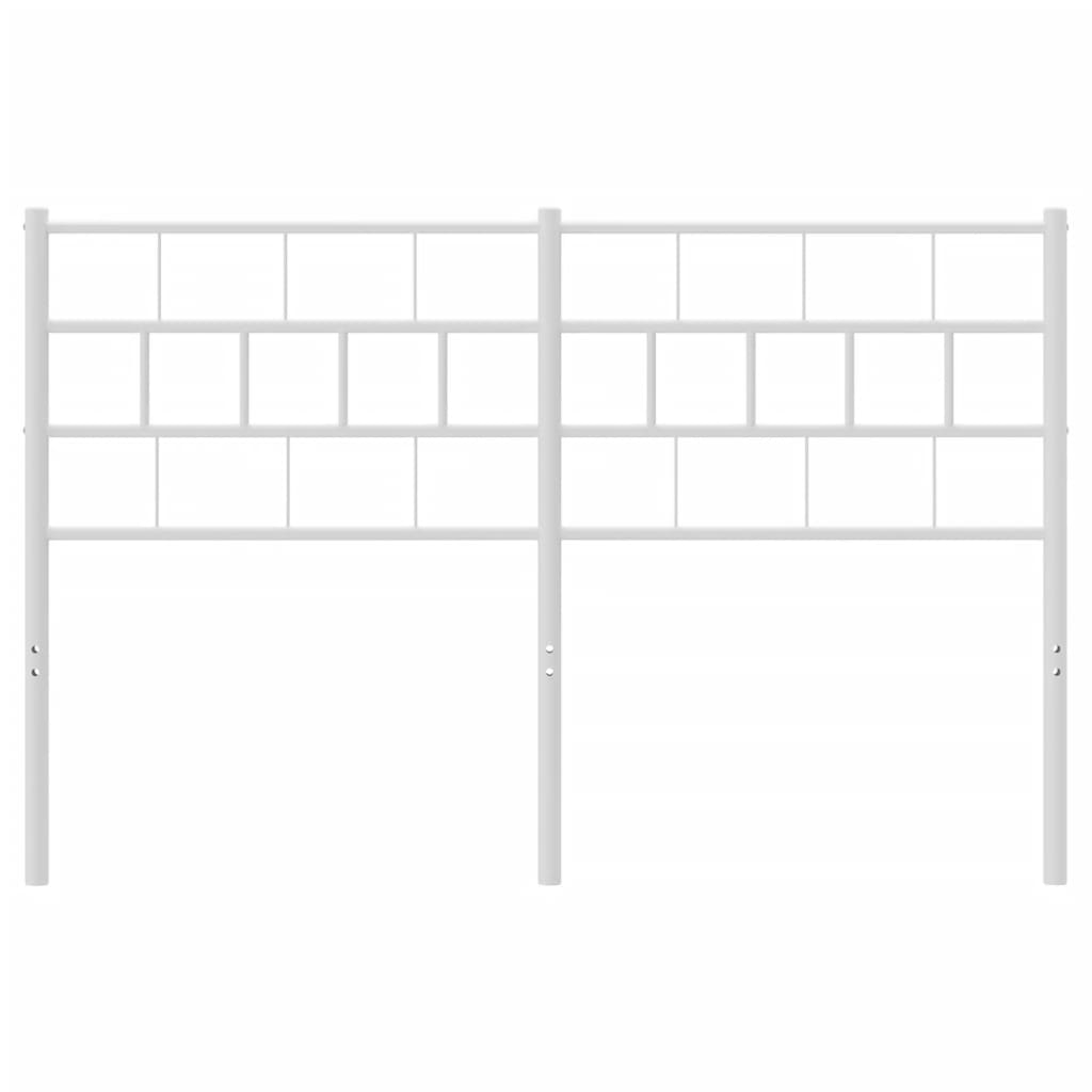 Tête de lit métal blanc 120 cm - XIOS