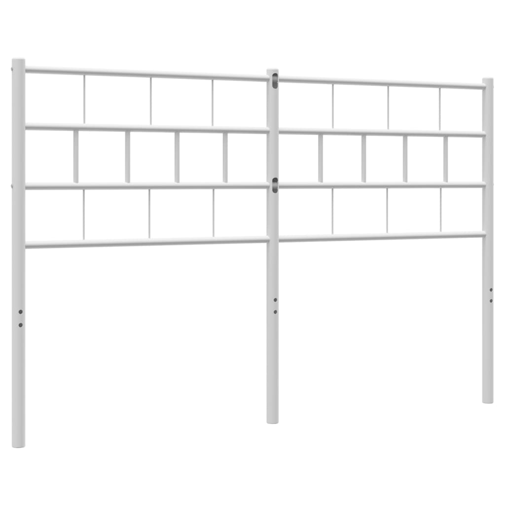 Tête de lit métal blanc 120 cm - XIOS