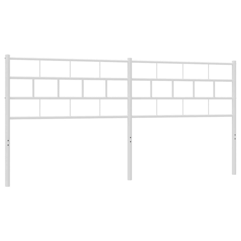 Tête de lit métal blanc 180 cm - XIOS