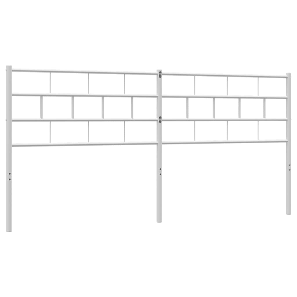Tête de lit métal blanc 193 cm - XIOS