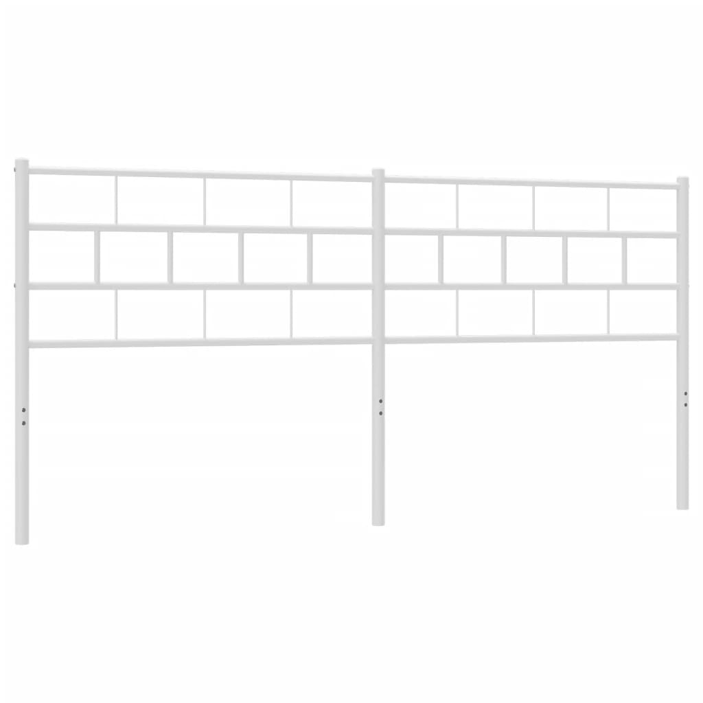 Tête de lit métal blanc 200 cm - XIOS