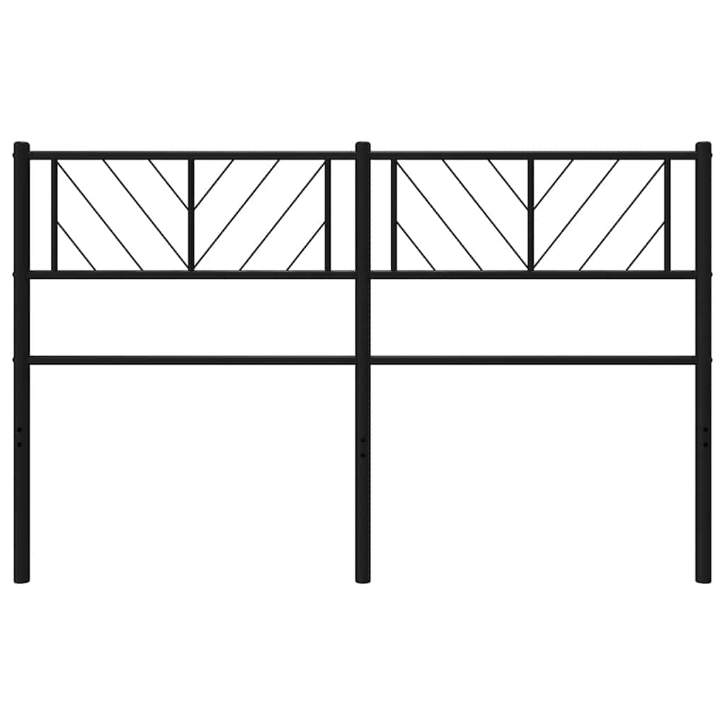 Tête de lit métal noir 150 cm - XIOS