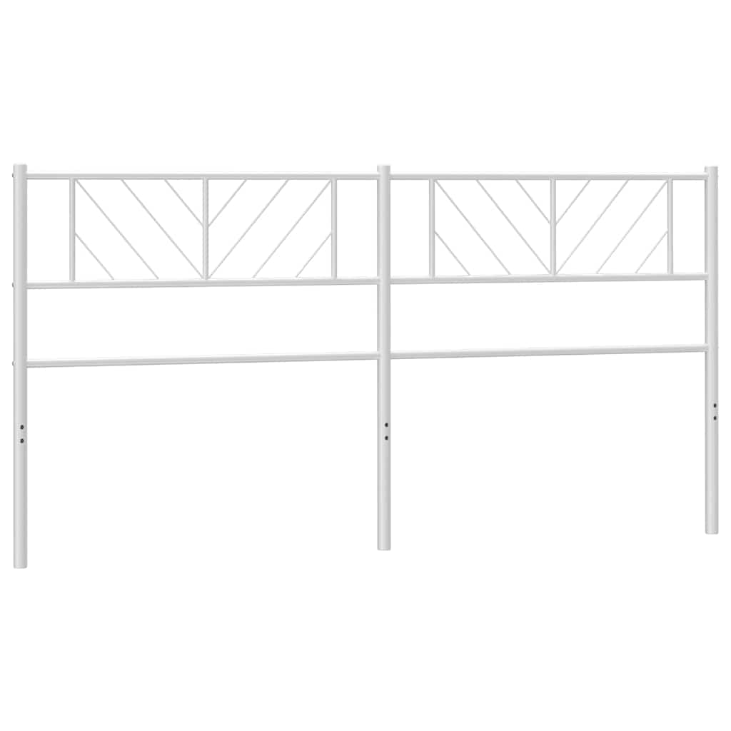 Tête de lit métal blanc 193 cm - XIOS
