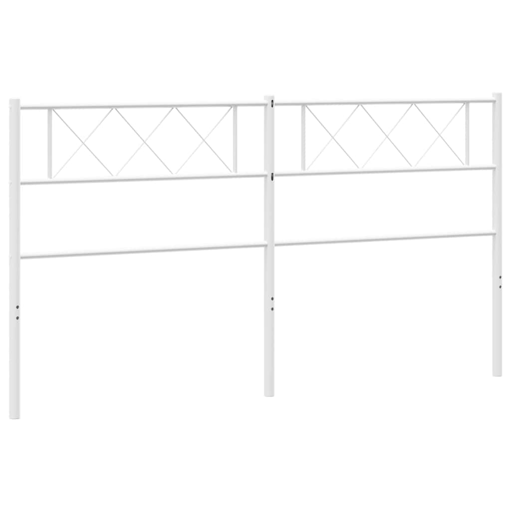 Tête de lit métal blanc 193 cm - XIOS