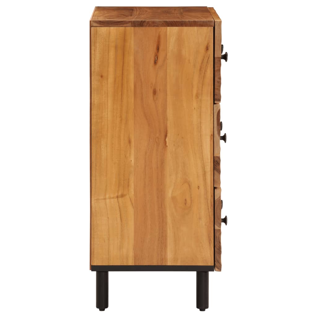 Armoires latérales 2 pcs 60x33x75 cm bois massif d'acacia - XIOS