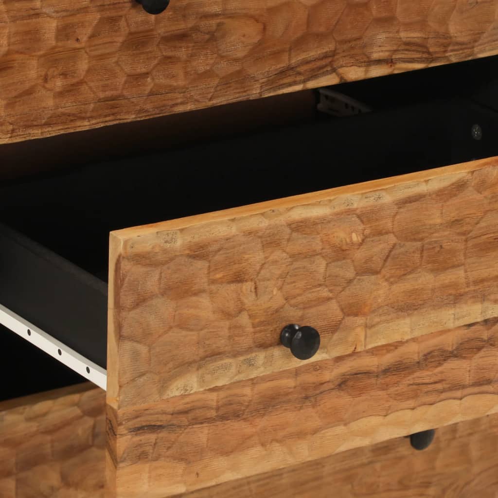 Armoires latérales 2 pcs 60x33x75 cm bois massif d'acacia - XIOS