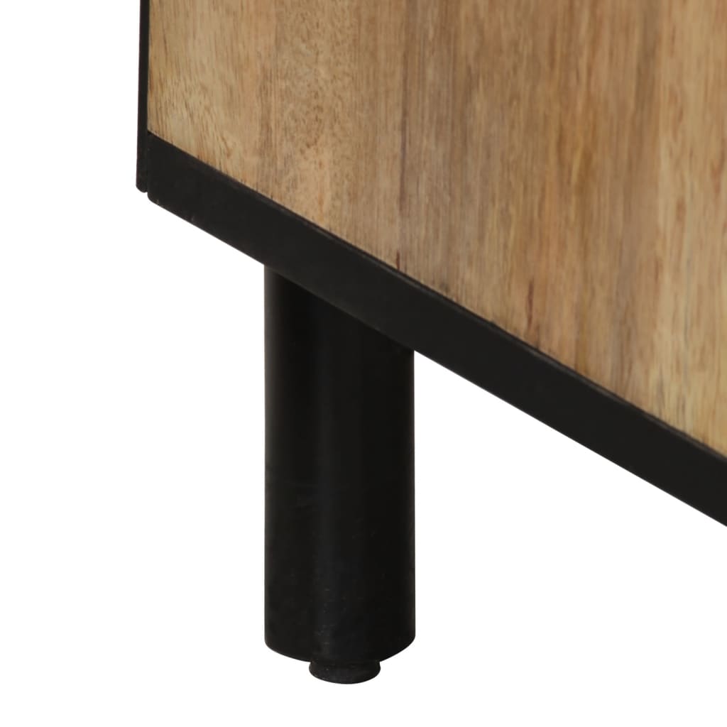 Armoires latérales 2 pcs 60x33x75 cm bois massif de manguier - XIOS