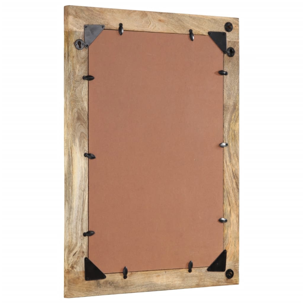 Ensemble de meubles salle de bain 2 pcs bois de manguier massif