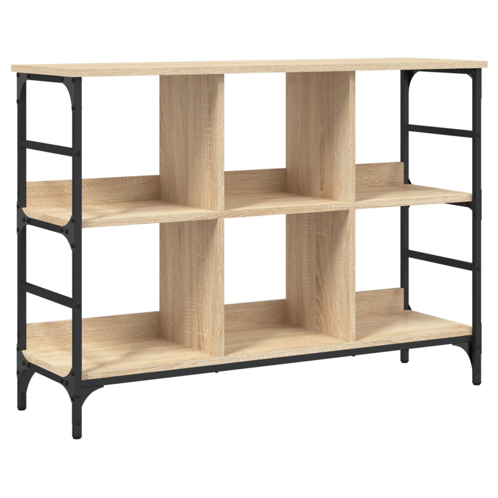 Buffet chêne sonoma 102x32x73,5 cm bois d'ingénierie - XIOS