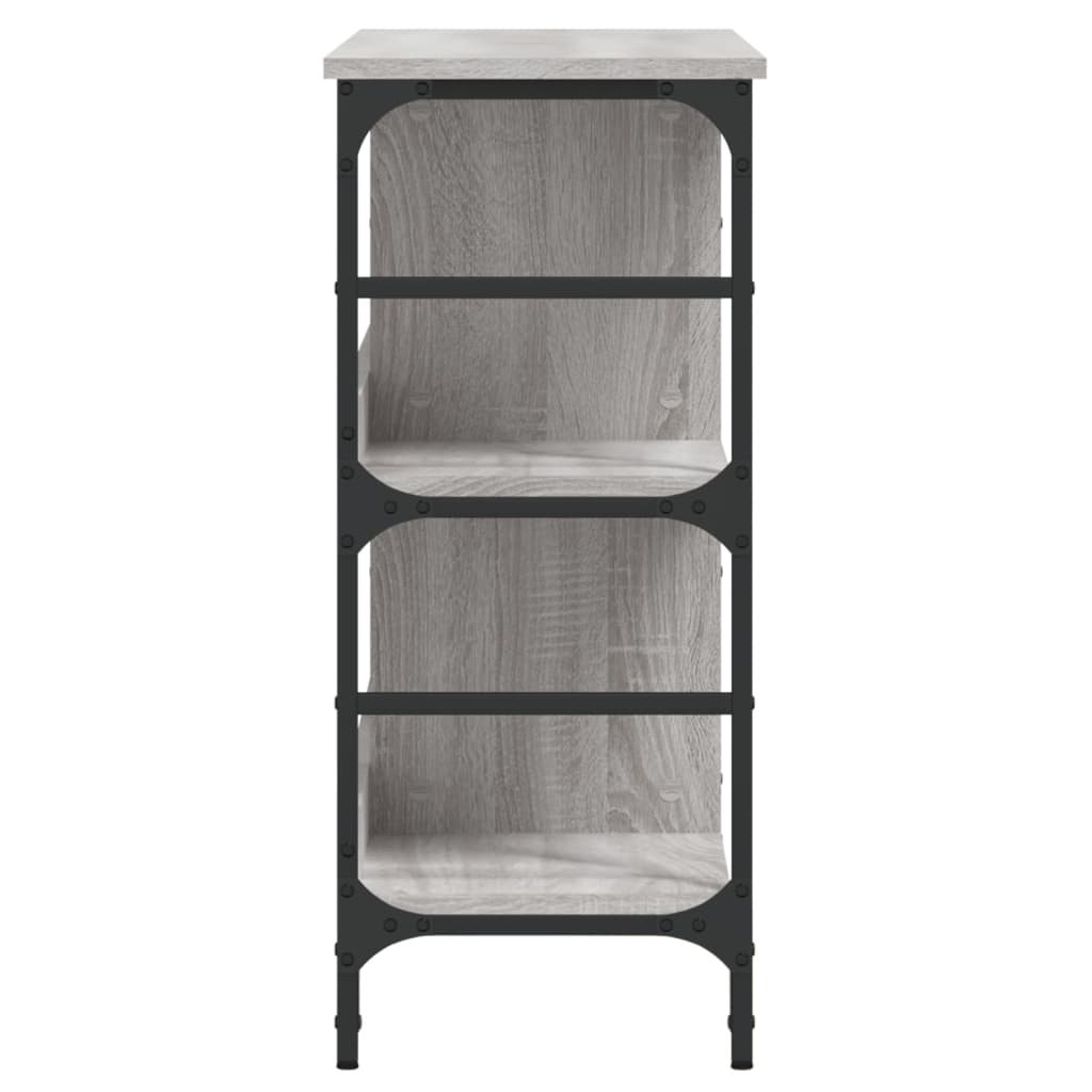 Buffet sonoma gris 102x32x73,5 cm bois d'ingénierie - XIOS