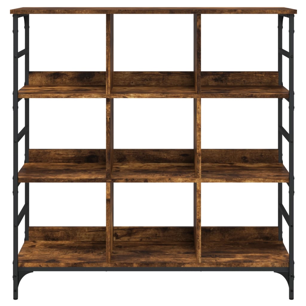 Buffet chêne fumé 102x32x103,5 cm bois d'ingénierie - XIOS