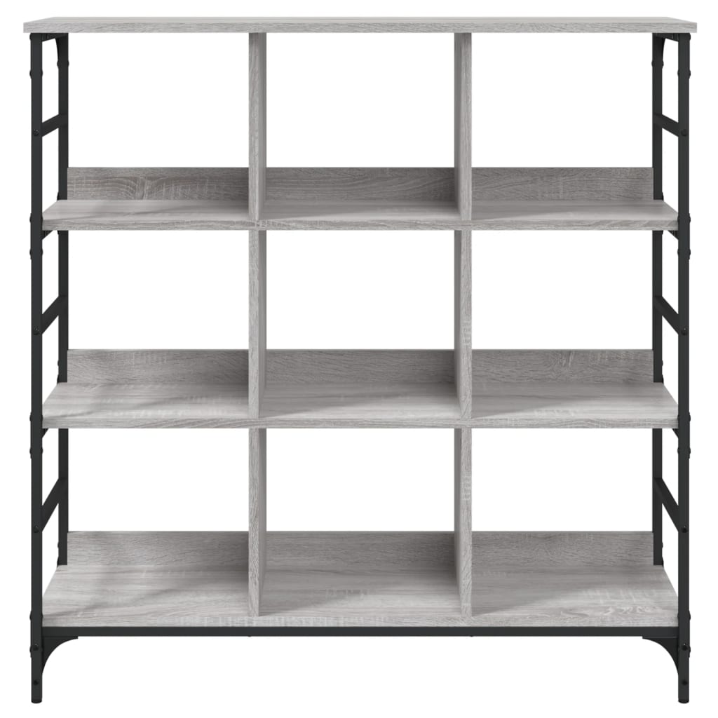 Buffet sonoma gris 102x32x103,5 cm bois d'ingénierie - XIOS