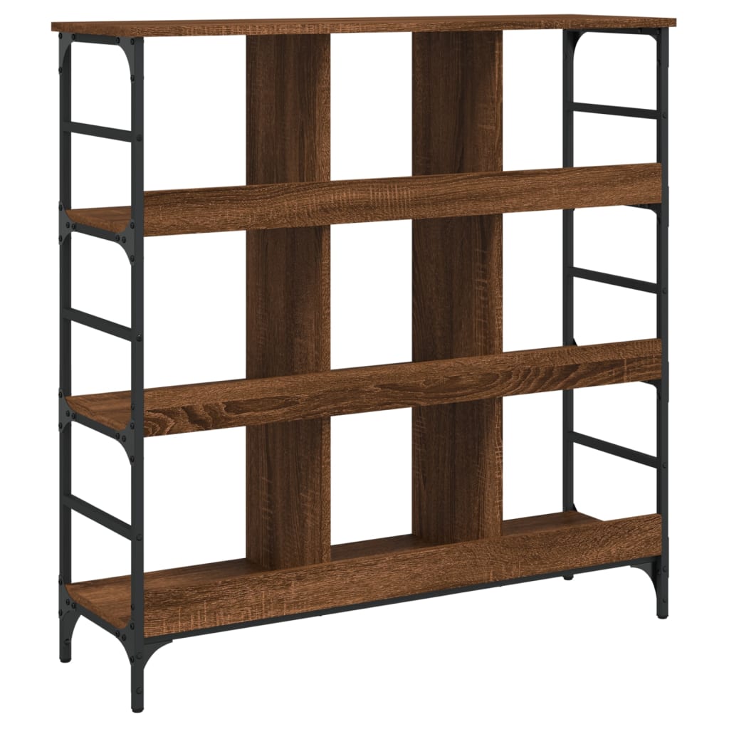 Buffet chêne marron 102x32x103,5 cm bois d'ingénierie - XIOS
