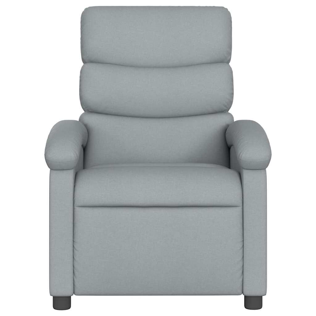 Fauteuil inclinable Gris clair Tissu - XIOS