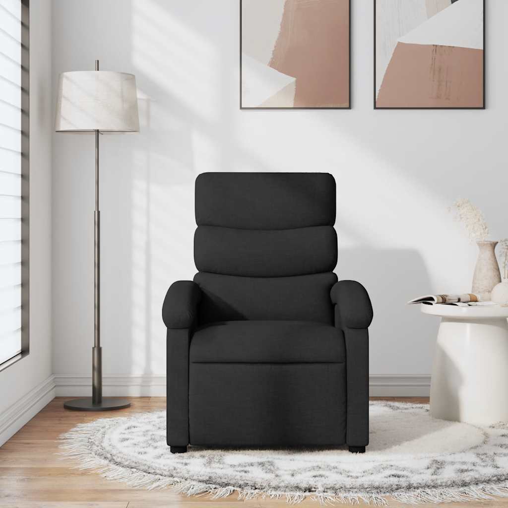 Fauteuil inclinable Noir Tissu - XIOS