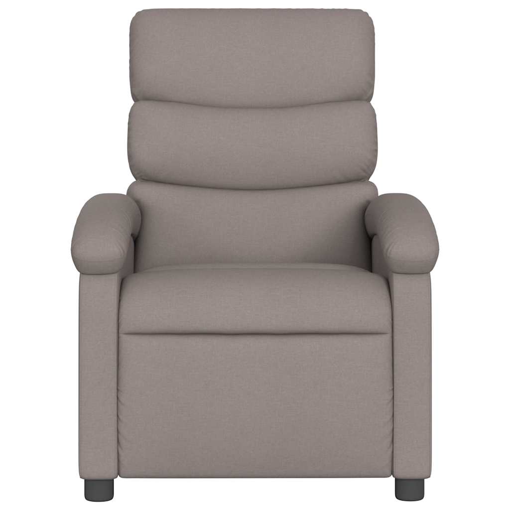 Fauteuil inclinable Taupe Tissu - XIOS