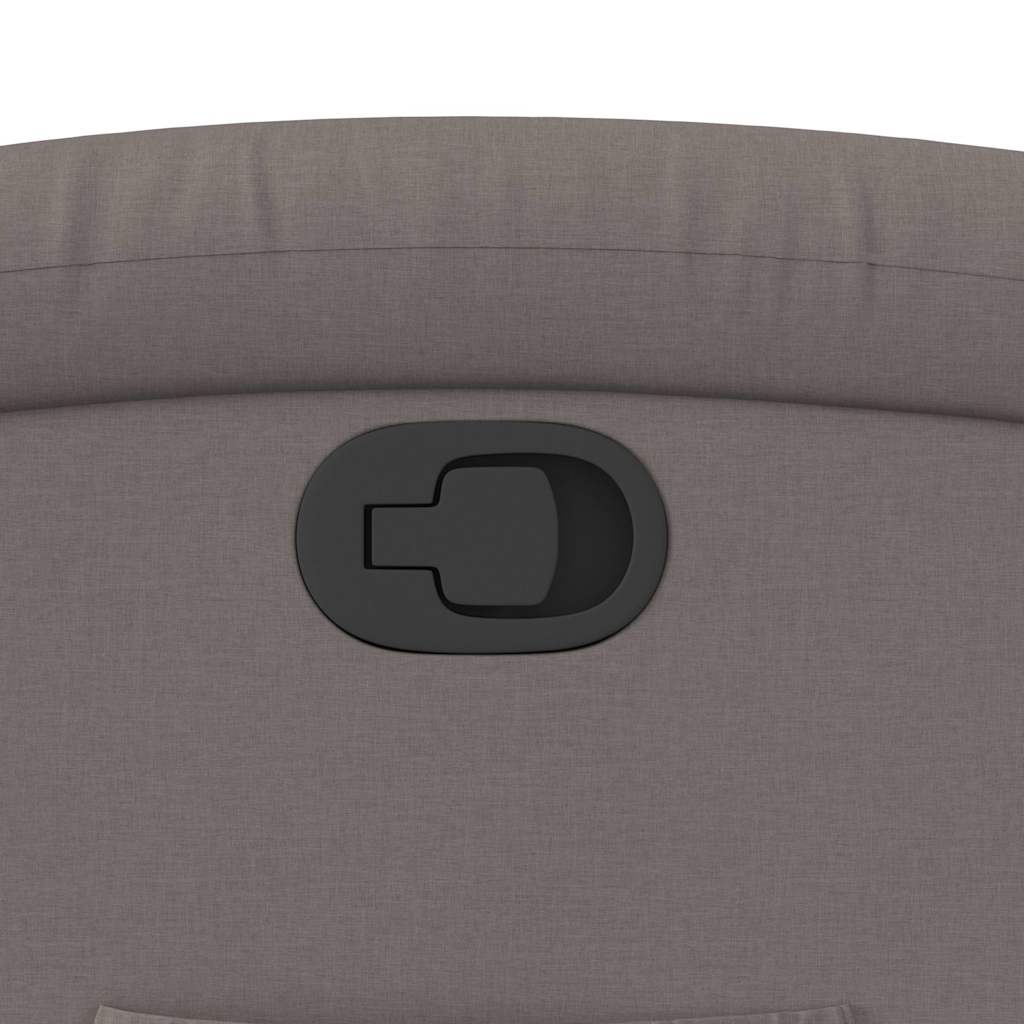 Fauteuil inclinable Taupe Tissu - XIOS