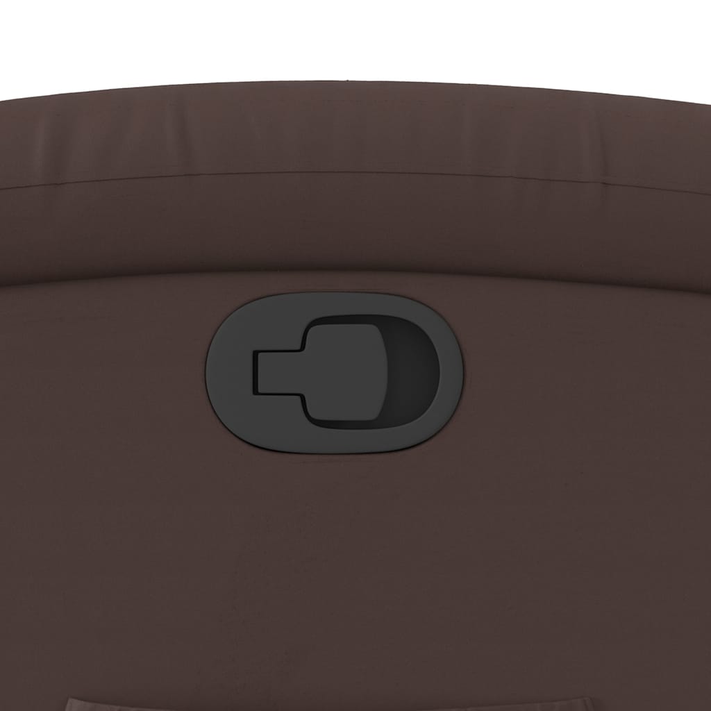 Fauteuil inclinable Marron Similicuir - XIOS