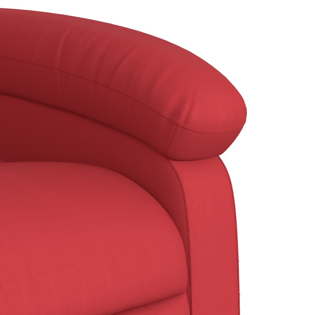 Fauteuil inclinable Rouge Similicuir - XIOS