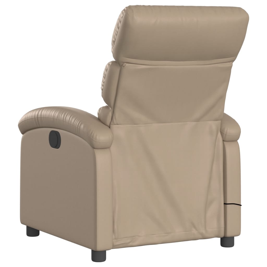 Fauteuil de massage inclinable Cappuccino Similicuir - XIOS