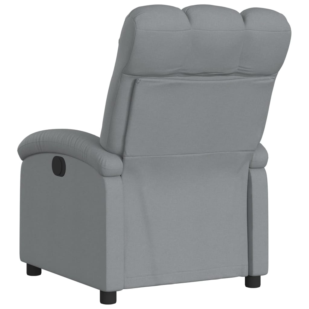 Fauteuil inclinable Gris clair Tissu - XIOS